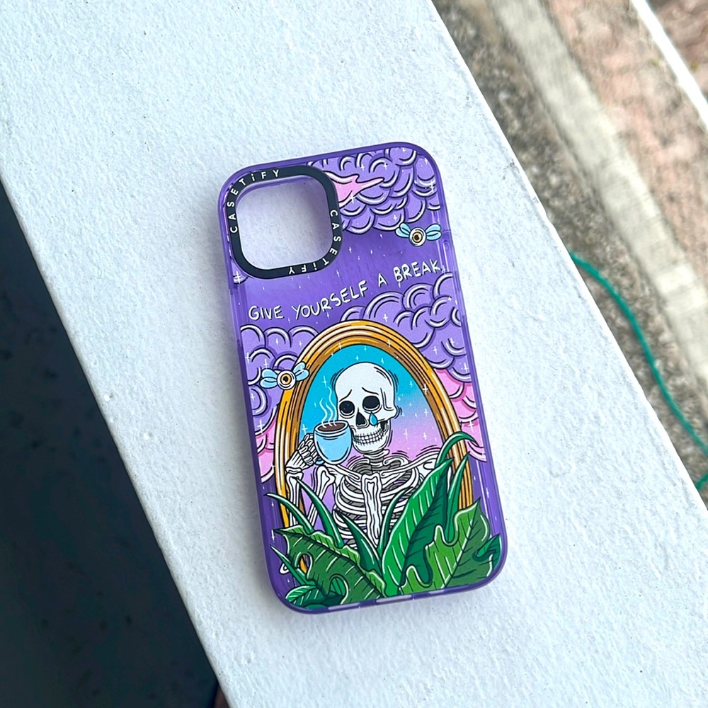 Casetify skeleton case